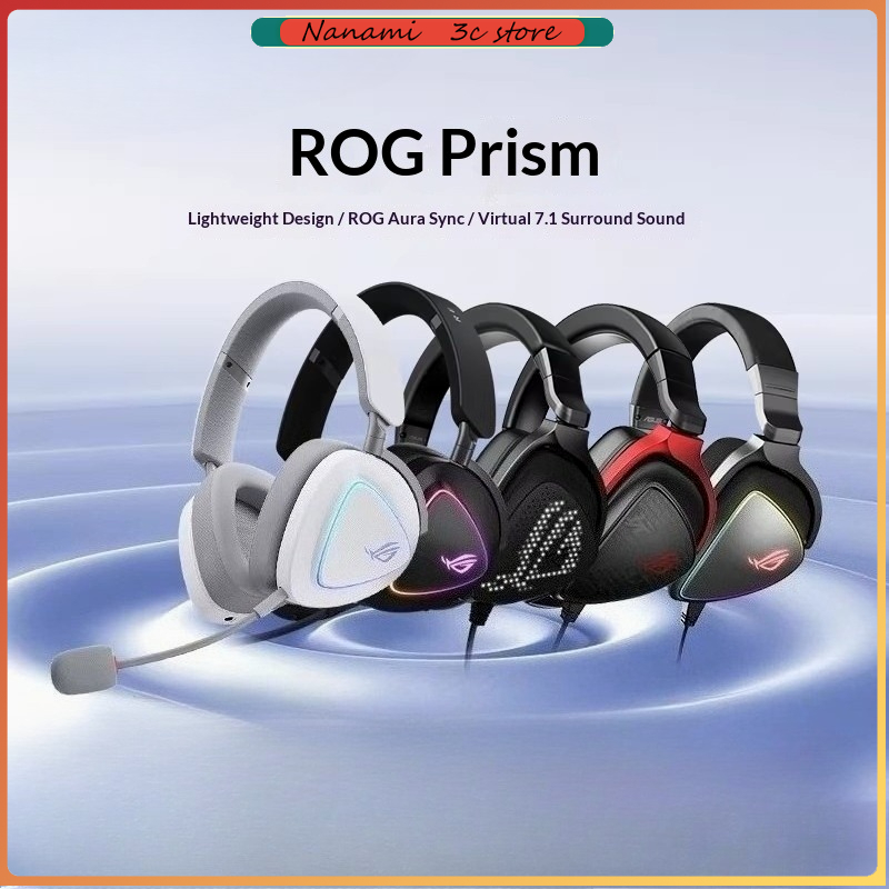 Gaming Headset - ROG Prism Lightweight Over-Ear Gaming Earphones
