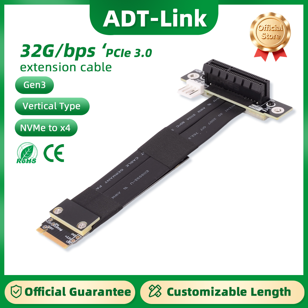Pcie Riser Cable - R42SF/R42SL/R42SR PCIe x4 3.0 Extension Cable