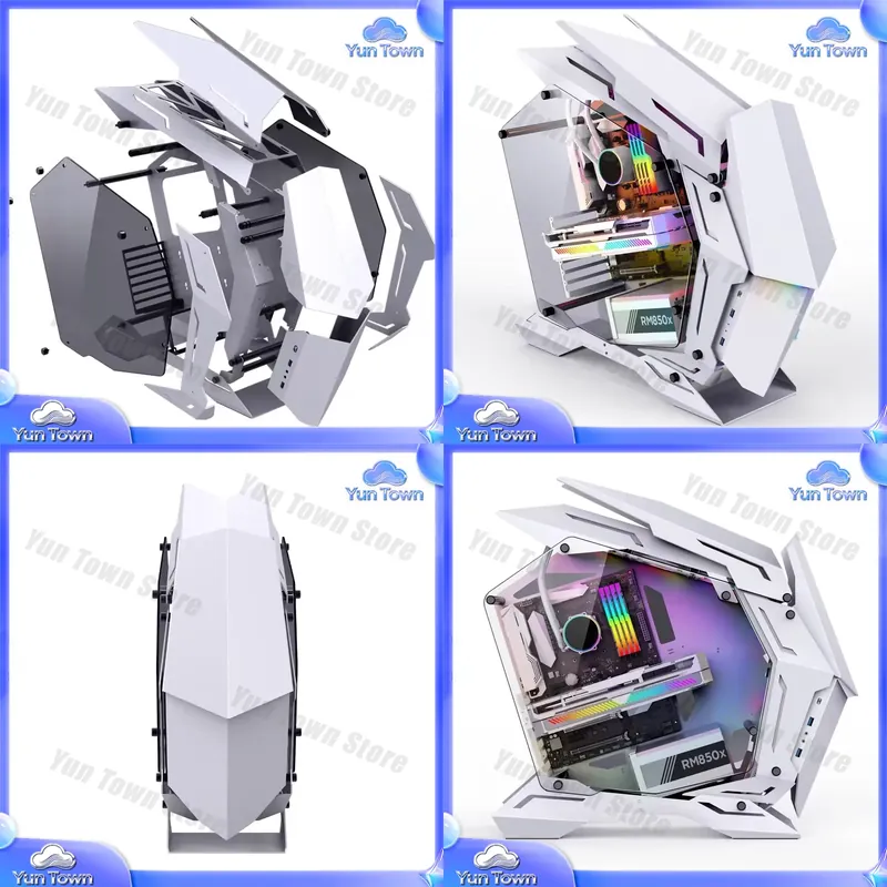 Pc Gaming Itx - Jonsbo MOD-3 Mini White RGB Middle