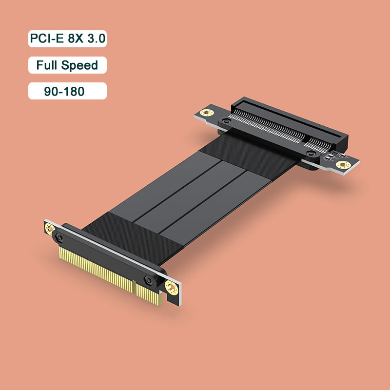 Pcie Riser Cable - PCI Express 3.0 X8 to X8