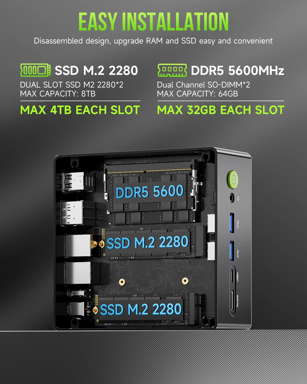 GMKtec Nucbox K11 Gaming Mini  - Pc Gaming Ddr5 recension och pris
