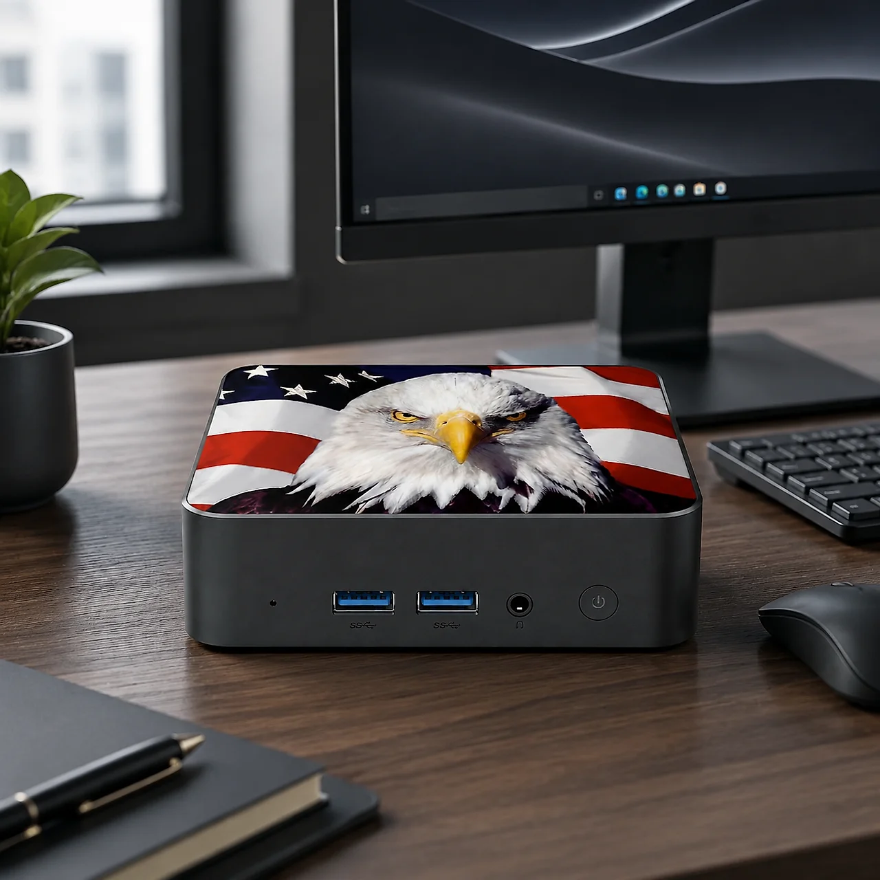 Slim Canada Flag Mini Desktop  - Pc Gaming Ddr3 recension och pris