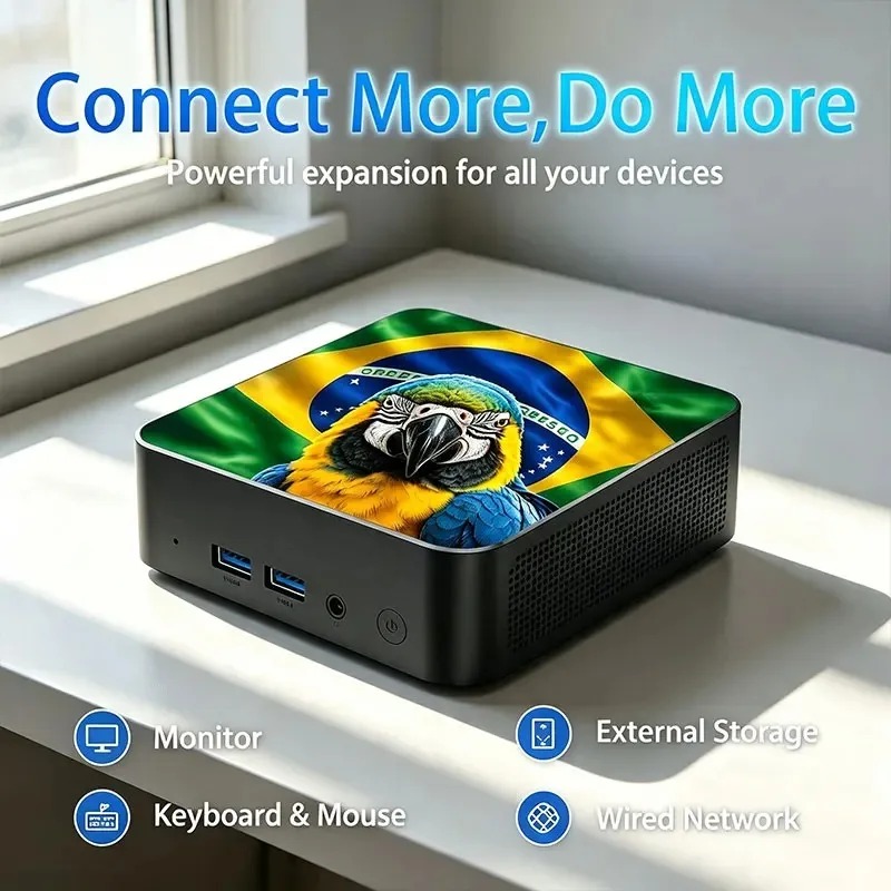 Mexico Brazil Flag Mini PC Int - Pc Gaming Ddr3 recension och pris