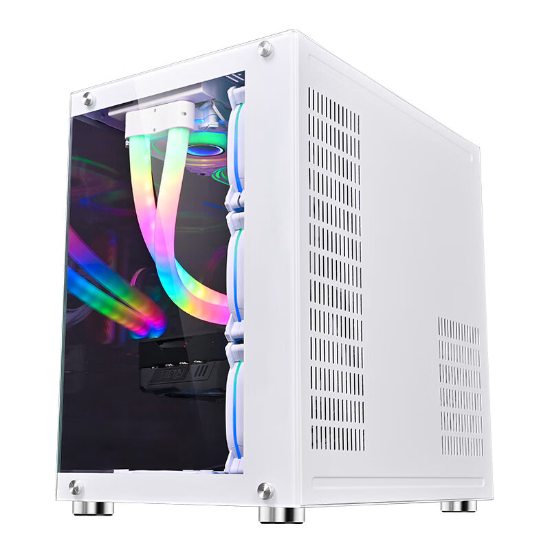 Factory / White Computer Case  - Pc Gaming Itx recension och pris
