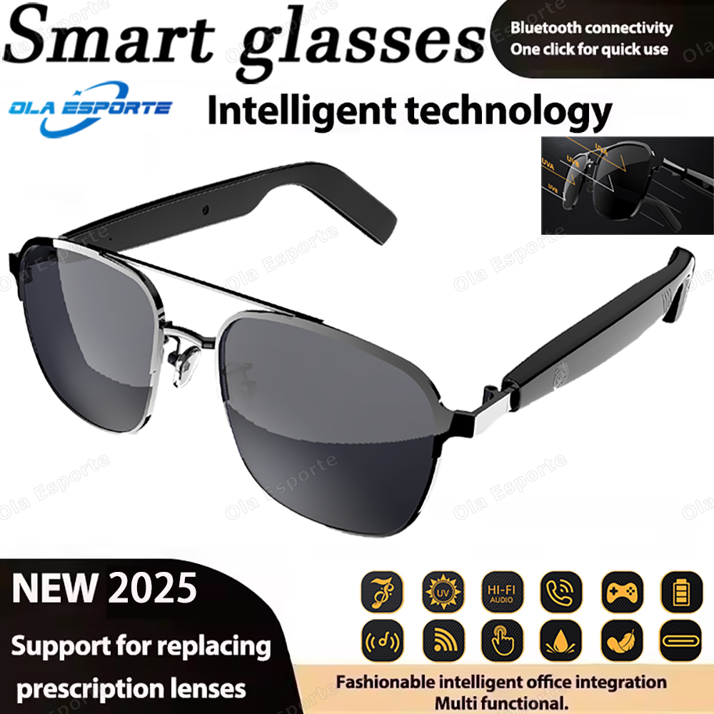 Smart Audio Glasses Air conduc - Gaming Headset recension och pris