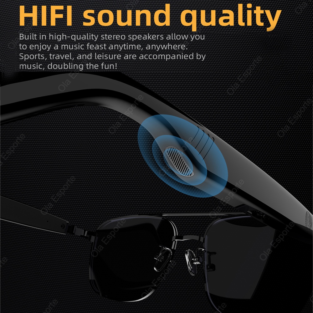 Smart Audio Glasses Air conduc - Gaming Headset recension och pris
