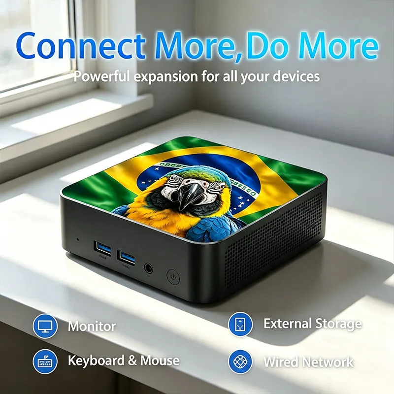 New Mexico Brazil Flag Mini PC - Pc Gaming Ddr3 recension och pris