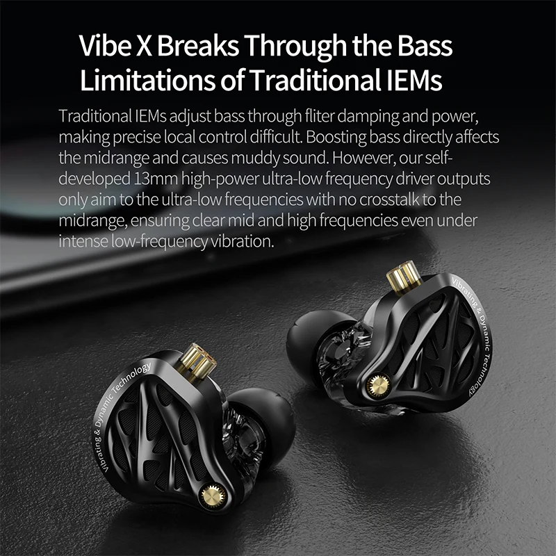 KZ Vibe X Earphone Low Frequen - Gaming Headset recension och pris