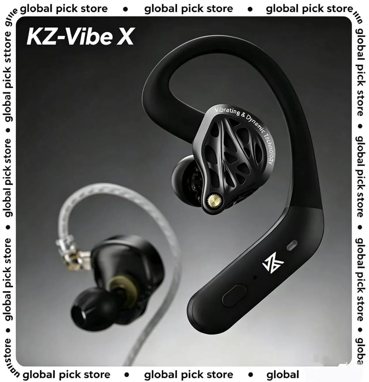 KZ Vibe X Earphone Low Frequen - Gaming Headset recension och pris
