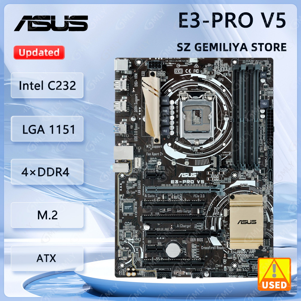 Asus E3-PRO V5 Motherboard LGA - Intel Cpu Core I5 recension och pris