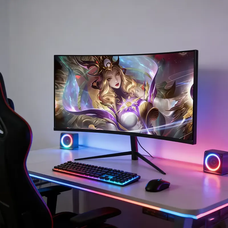 FY 4K Curved Monitor 240Hz Ult - High Refresh Monitor recension och pris