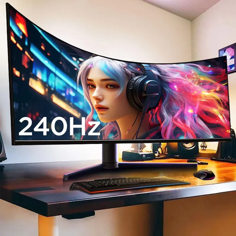 FY 4K Curved Monitor 240Hz Ult - High Refresh Monitor recension och pris