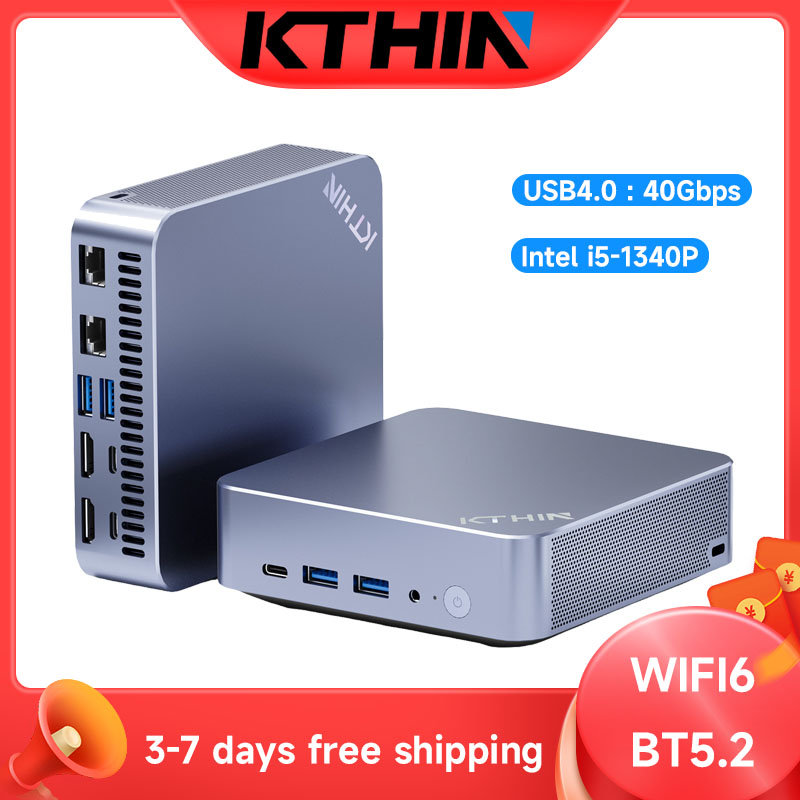 Mini PC Computer i5-1340P WIFI - Pc Gaming Ddr5 recension och pris