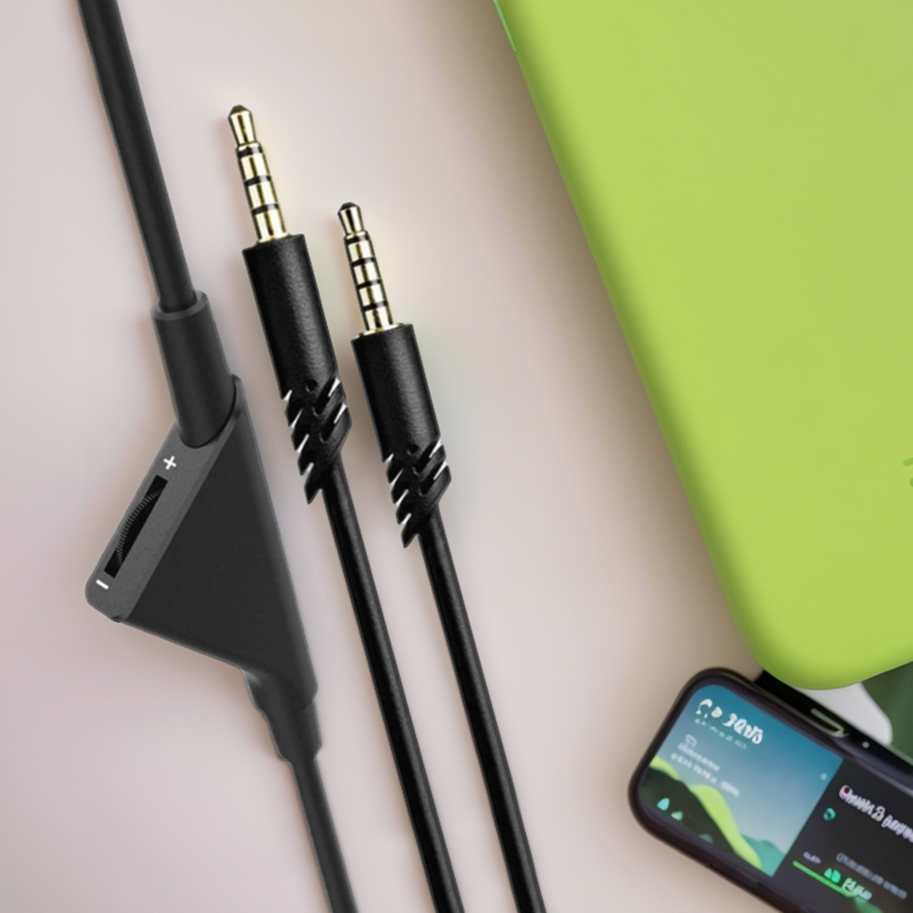 2.0M/6.5 Feet Aux Wire W/ Volu - Gaming Headset recension och pris