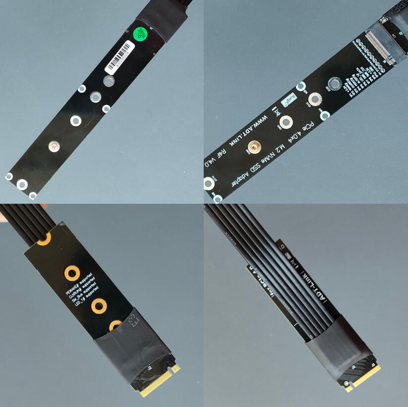 ADT-Link M.2 NVMe SSD Extensio - Pcie Riser Cable recension och pris