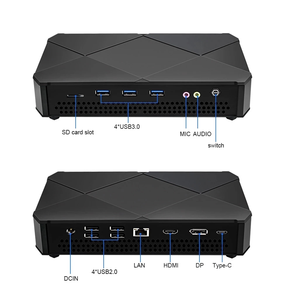 12Th Gen Gaming Mini PC Core I - Pc Gaming Ddr5 recension och pris