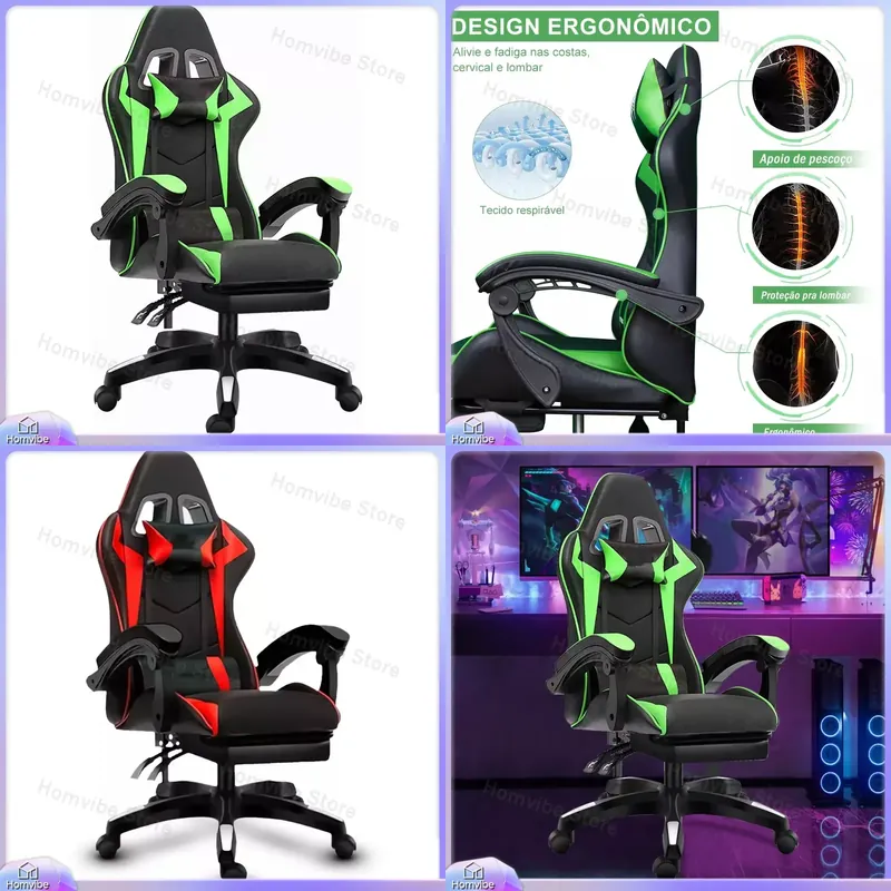 High-Back Ergonomic Gaming Cha - Pc Gaming Chair recension och pris