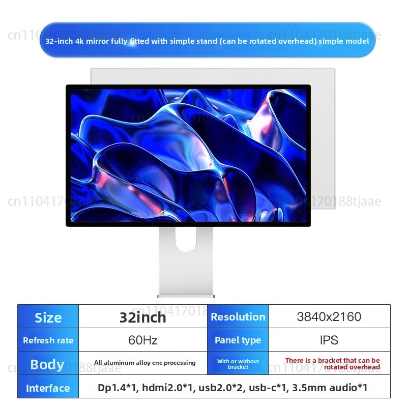Display: 32 inch 4K laptop, ex - High Refresh Monitor recension och pris