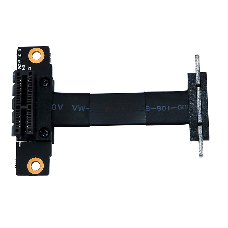 PCIE X1 Riser Cable Dual 90 De - Pcie Riser Cable recension och pris